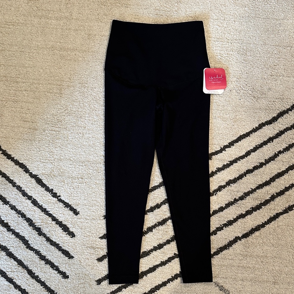 Isabel Maternity by Ingrid & Isabel Black Leggings